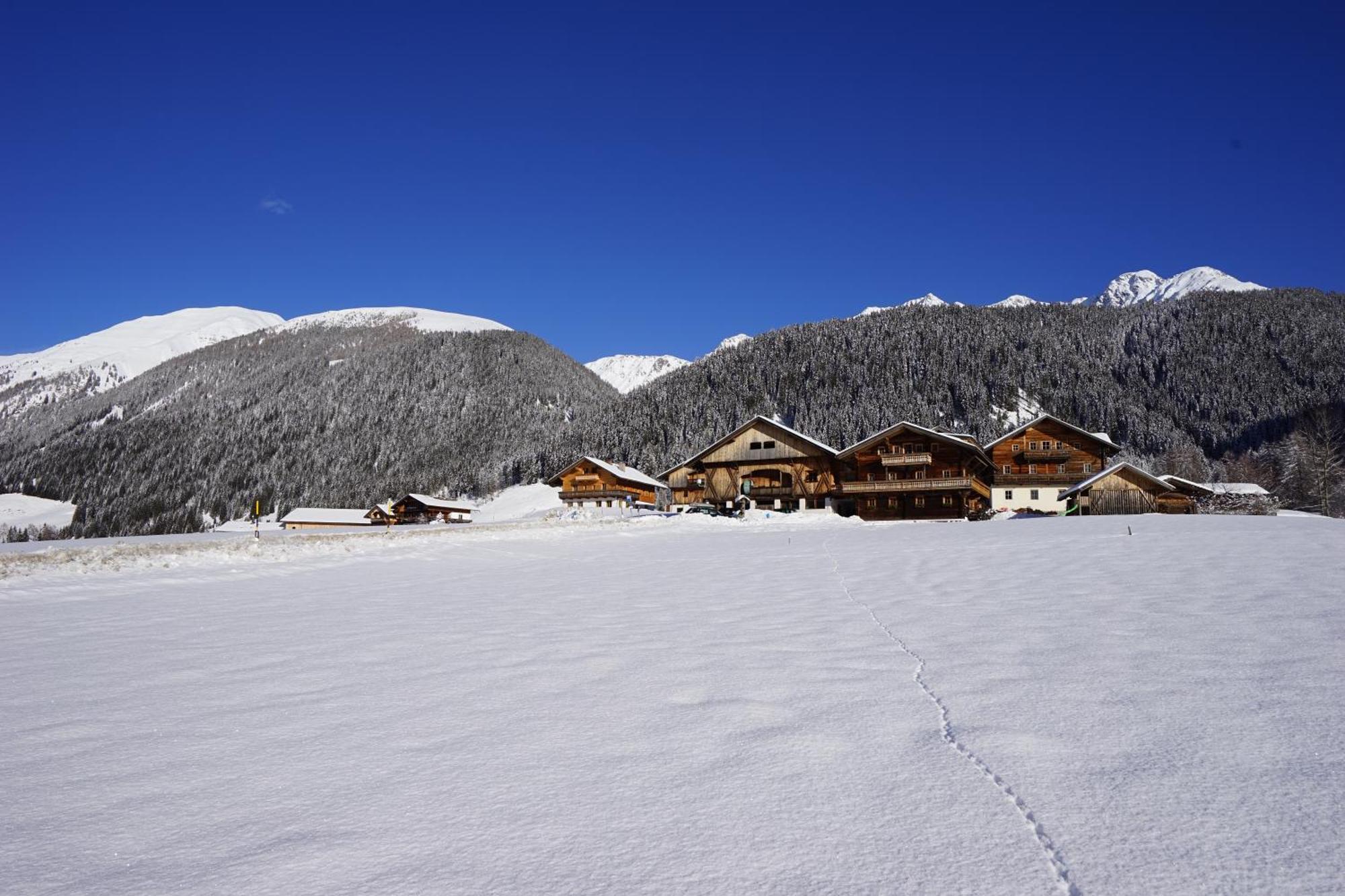 Unterhabererhof Appartement Santa Maddalena in Casies Buitenkant foto