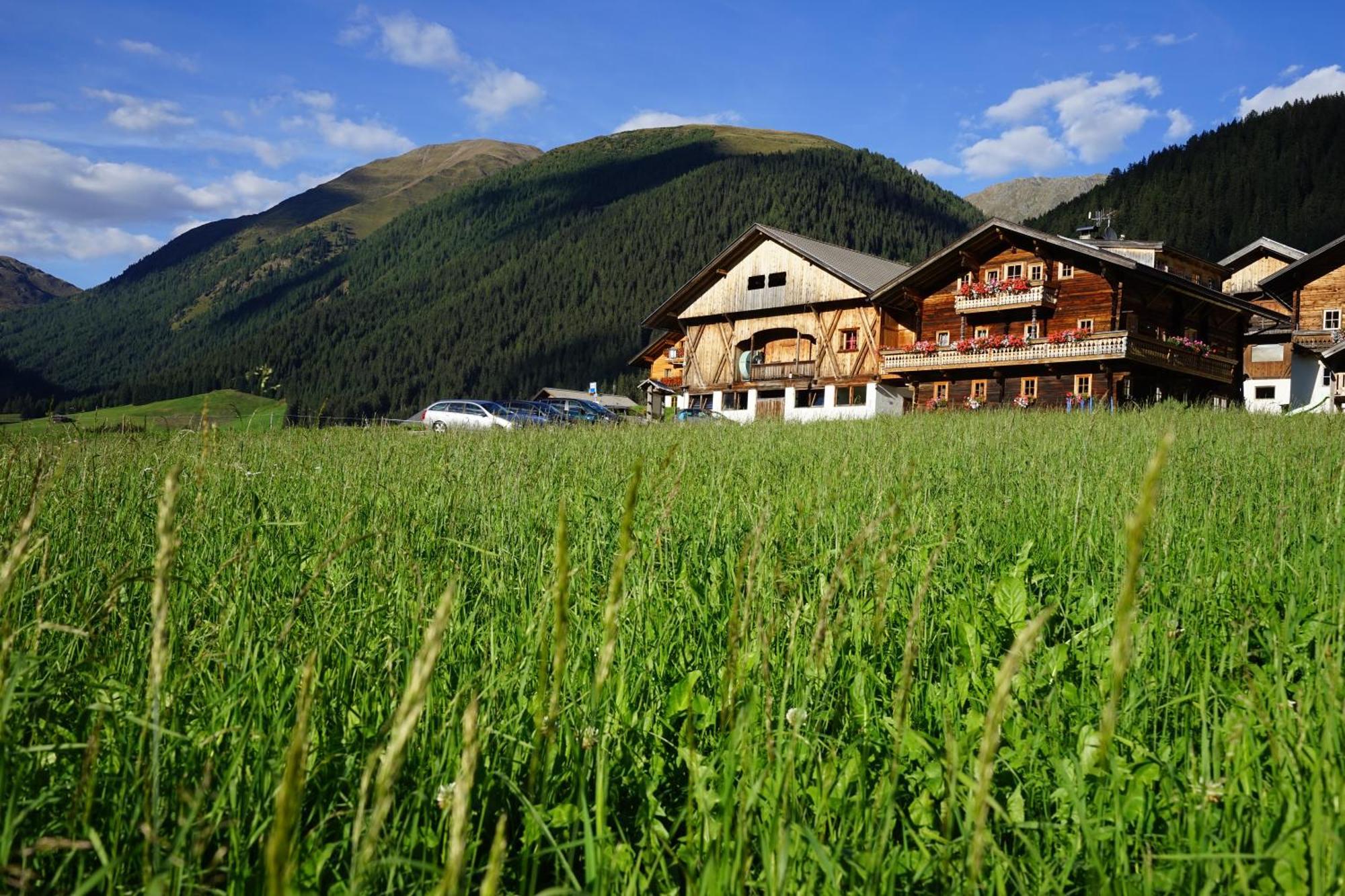 Unterhabererhof Appartement Santa Maddalena in Casies Buitenkant foto