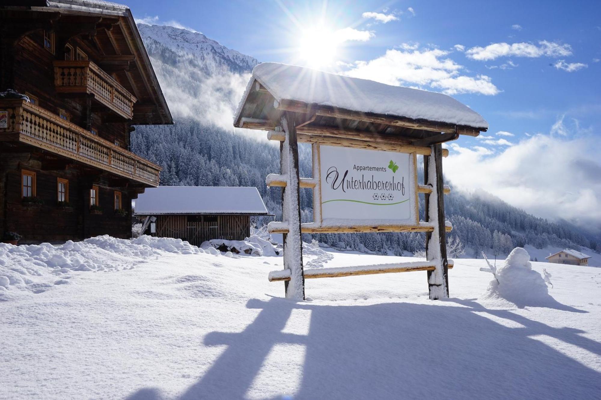 Unterhabererhof Appartement Santa Maddalena in Casies Buitenkant foto