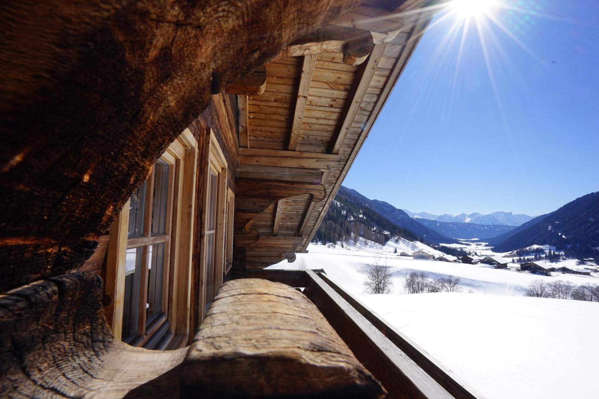 Unterhabererhof Appartement Santa Maddalena in Casies Buitenkant foto