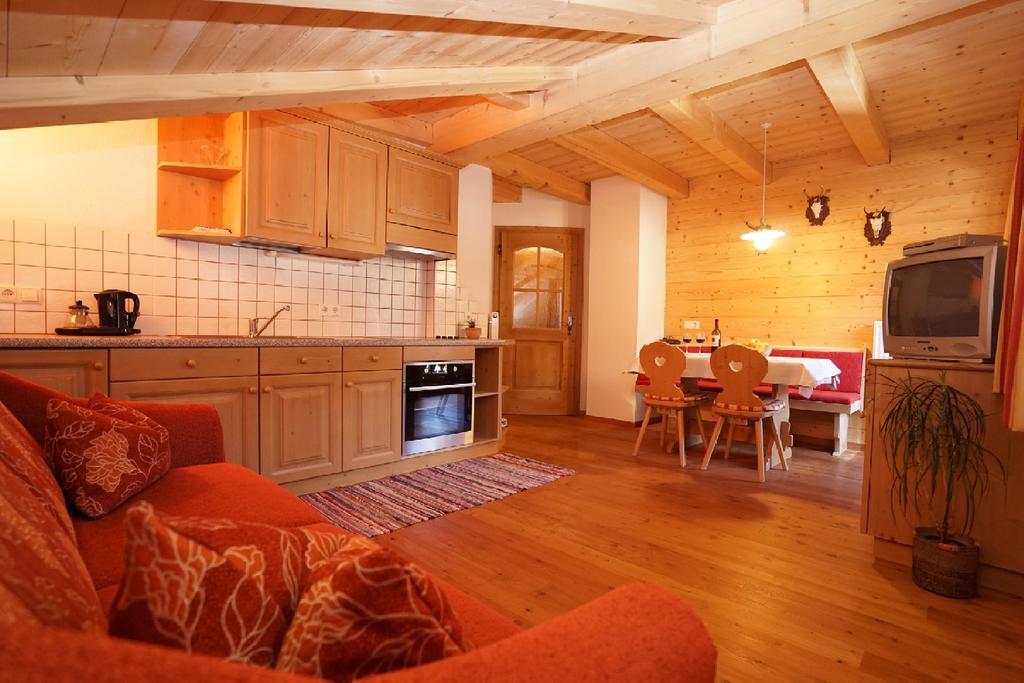 Unterhabererhof Appartement Santa Maddalena in Casies Buitenkant foto
